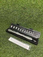 Llave dinamométrica con juego de vasos