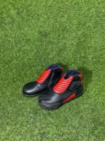Botas minimoto QNA piel junior T36 rojas