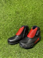 Botas minimoto QNA piel junior T36 rojas - Imagen 3