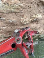 Chasis Mobylette AV90 Rural Rojo - Imagen 7