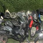 Lote de retrovisores de moto