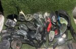 Lote de retrovisores de moto