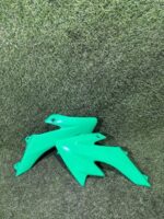 Plásticos laterales mini cross verdes - Imagen 2