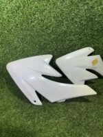Plásticos laterales Pit bike blancos - Imagen 2