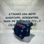 Tapamaletero Piaggio Hexagon Azul