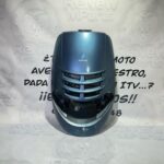 Escudo Piaggio Hexagon Azul Metálico