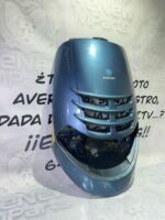 Escudo Piaggio Hexagon Azul Metálico - Imagen 2