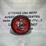 Llanta Trasera Piaggio NRG Roja