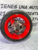Llanta Trasera Piaggio NRG Roja - Imagen 2