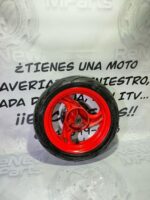 Llanta Trasera Piaggio NRG Roja - Imagen 4